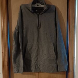 All in Motion Men's Charcoal Zip-Up Sweater